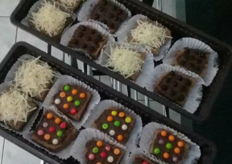 Cara Gampang Menyiapkan Brownies coklat kukus (drink beng2/chocolatos) Anti Gagal