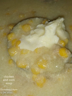 A picture of Chicken and Corn Soup.