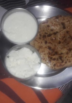 A picture of Rice paratha.