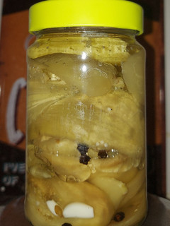 Una foto de Berenjenas al escabeche