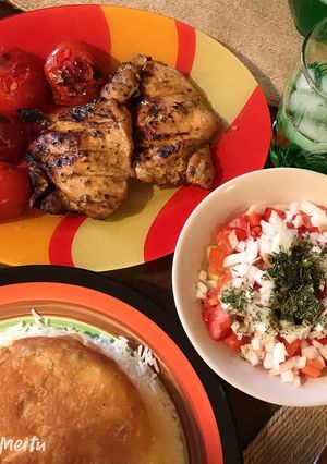 عکسی از دستور مرغ تندوریبا سس تندوری موجود در بازار
