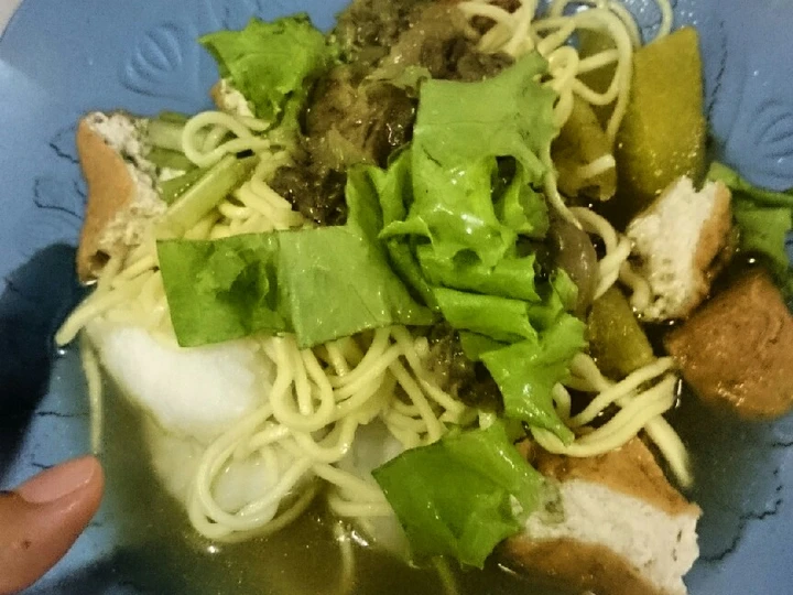 Langkah Mudah untuk Membikin Resep Tahu campur Lamongan anti gagal yang Sempurna Anti Ribet, Mantap Sekali