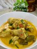 Gulai ayam ala minang