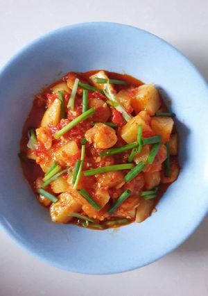 Foto resep Udang Kentang Balado