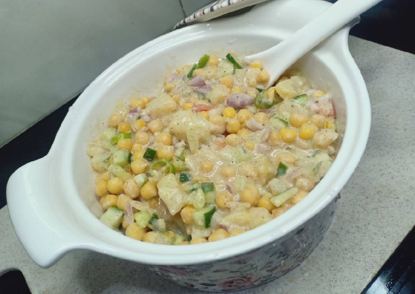 Dahi chana chaat ❤️