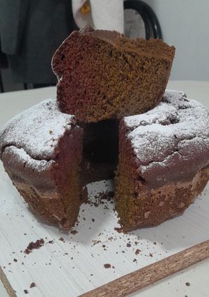 Una foto de Torta de Algarroba con Harina Integral