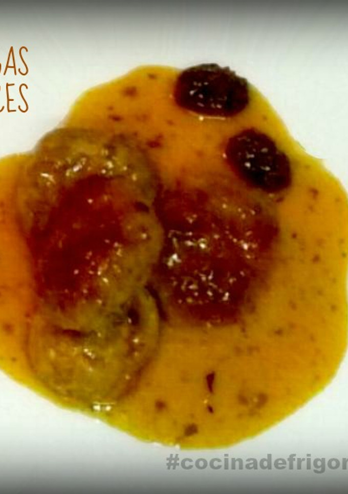 Una foto de Albóndigas agridulces