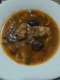 Guiso de setas con costilla