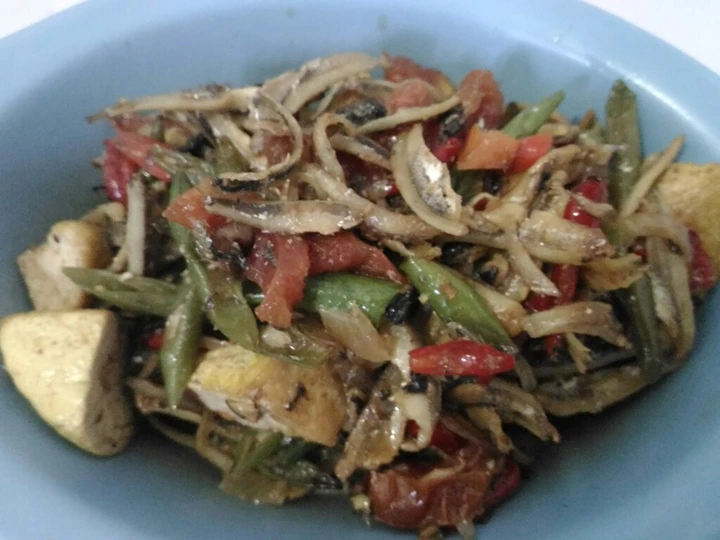 Langkah Mudah untuk Membikin Resep Tumis tahu dan teri jengki yang Enak Banget Anti Ribet, Menggugah Selera