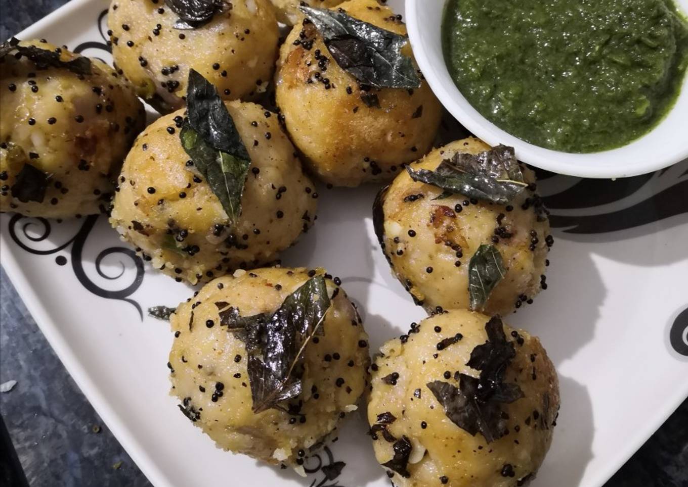 Steam rice balls(leftover rice)