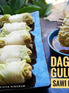 Foto resep Daging Gulung Sawi Putih