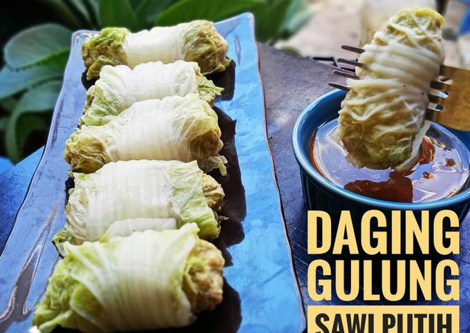 Resep Daging Gulung Sawi Putih Oleh Vita Ningrum Cookpad