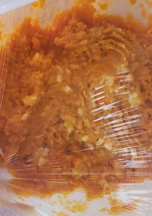 Una foto de Kibebe puré de calabaza con queso cremoso