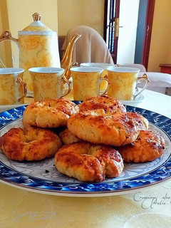 Una foto de Rosquillas de matalahúva y limón con costra de panela