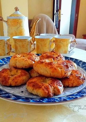 Una foto de Rosquillas de matalahúva y limón con costra de panela