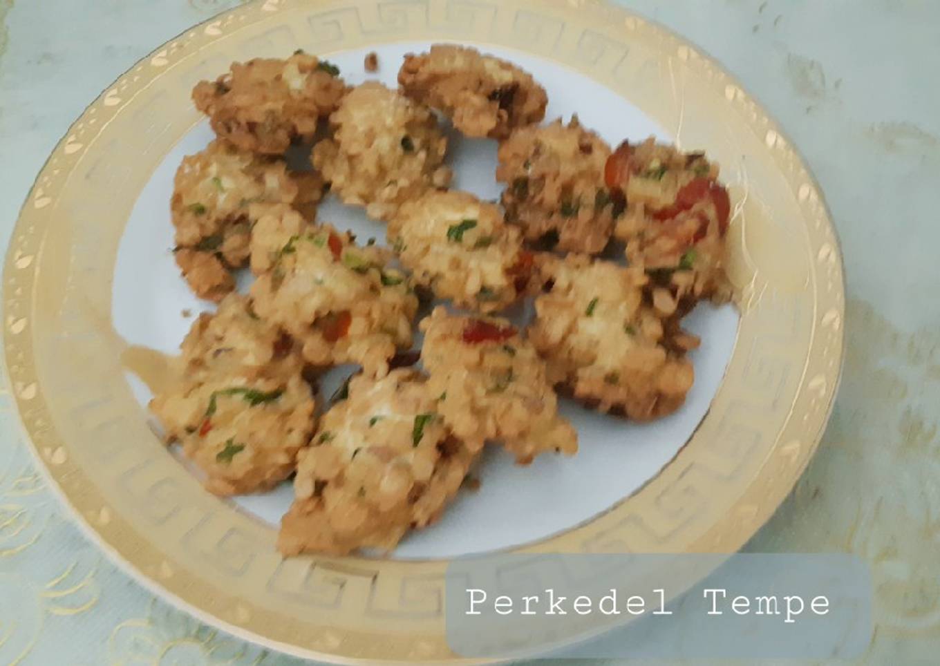 Perkedel Tempe