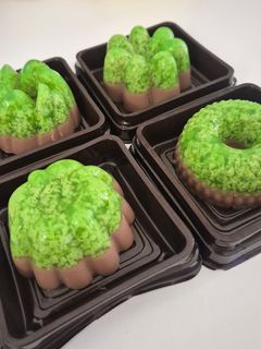Foto resep Puding Lumut Pandan Coklat