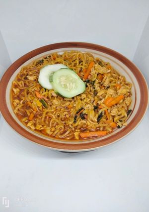 Foto resep Mie nyemek simple