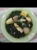 Sayur bening katuk dan tahu