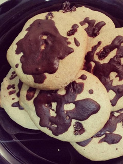 Una foto de Galletas de canela y chocolate