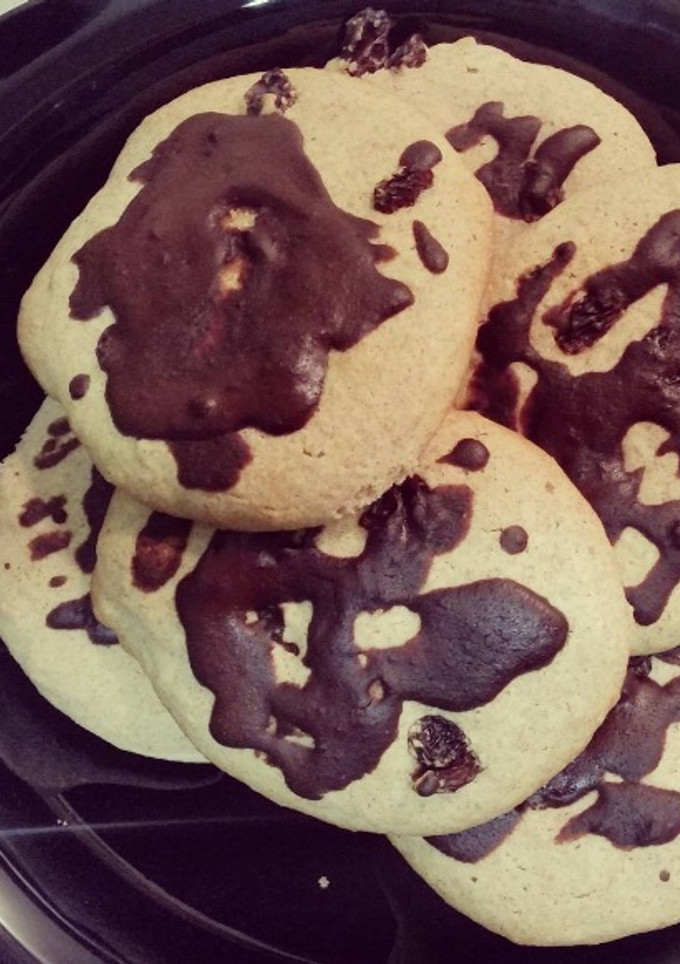 Una foto de Galletas de canela y chocolate