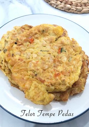 Foto resep Telor Tempe Pedas