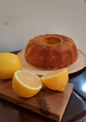 عکسی از دستور کیک لیمویی