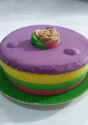 Foto resep Bolkus pelangi putih telur