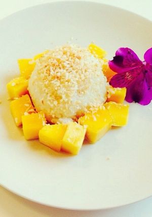 Foto resep Ketan Mangga khas Thailand / Mango Sticky Rice