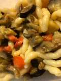 Busiate with Eggplant and Tomato