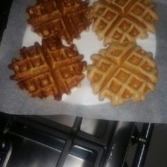 A picture of Cinnamon Waffles.