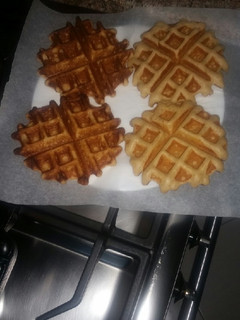 A picture of Cinnamon Waffles.