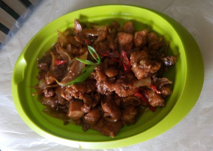 Ayam teriyaki ala rumahan