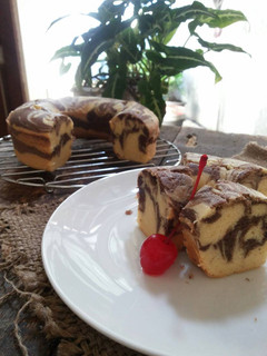 Foto resep Marmer pound cake