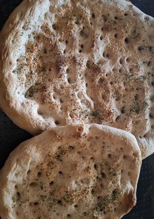 عکسی از دستور نان بربری با خمیرترش