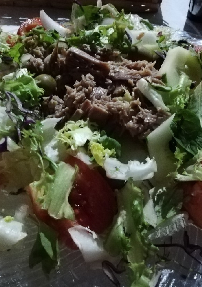Una foto de Ensalada mixta