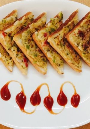 A picture of Rava Toast.
