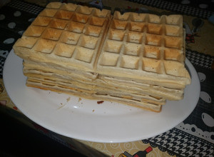 Una foto de Los waffles más deliciosos