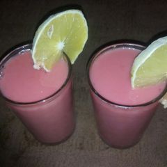 Watermelon and milk A picture of Watermelon and milk.
