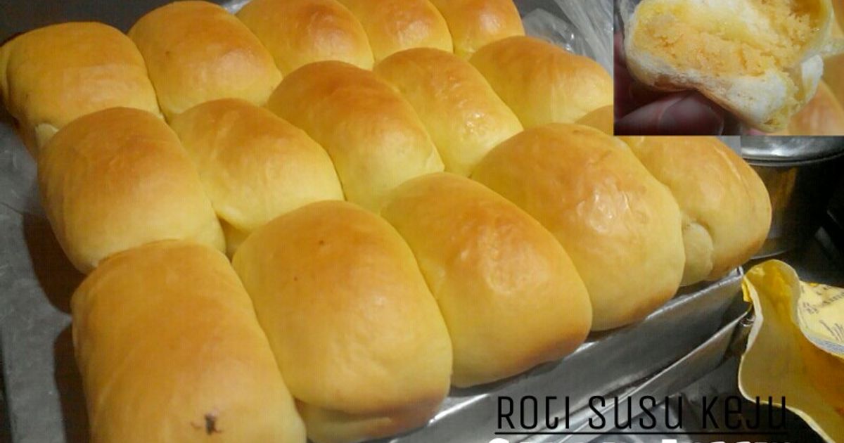 Resep Roti Susu Keju (Ga Pake Keju) Super Lembut Empuk Menul Berserat ...