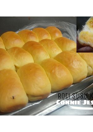 Foto resep Roti Susu Keju (ga pake keju) SUPER LEMBUT EMPUK MENUL BERSERAT + TIPS