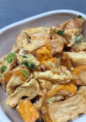 Foto resep Tumis Telor Tahu Kuning