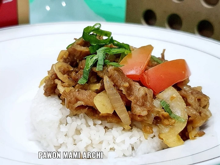 Langkah Gampang Membuat Resep Beef Teriyaki Gurih Enak Lezat Sedepp Ala Pawon Mami Archi💙 yang Enak Banget Anti Ribet, Mantap