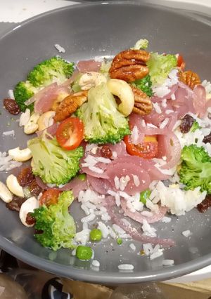 A picture of Broccoli 🥦 salad.