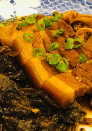 梅乾筍絲控肉 的食譜成品照片