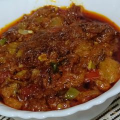 A picture of Bottle gourd (lauki) Ka Bharta.