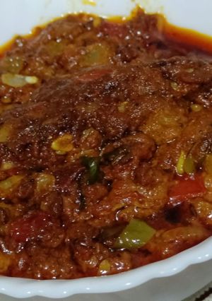 A picture of Bottle gourd (lauki) Ka Bharta.