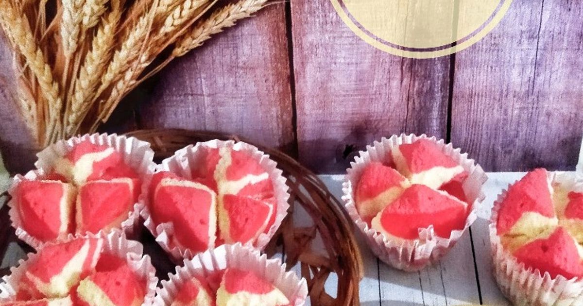 Resep cake merah putih rumahan enak dan mudah - Cookpad