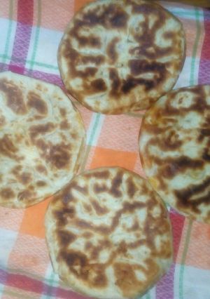 صورة لوصفة فطائر المقلاة بكفتة اللحم والشيدر
