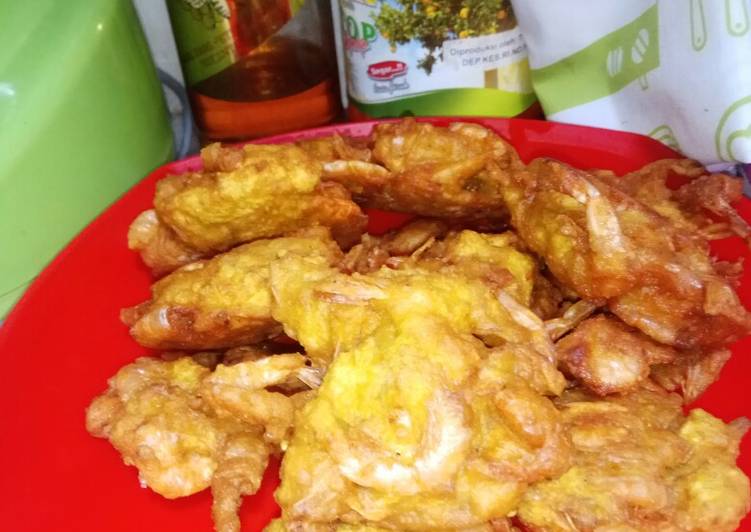 Bakwan udang resep emak Mm anna